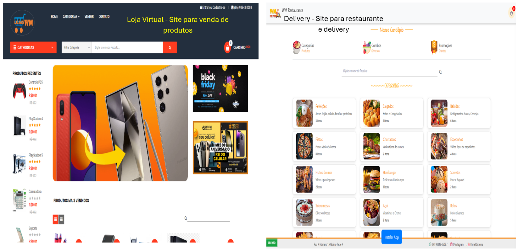 Nossos produtos